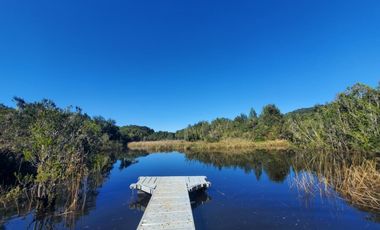Vende parcelas con rol propio, desde 5.000 mt2, en proyecto Fundo Río Los Ostiones, Los Muermos.  Opción de Crédito directo.