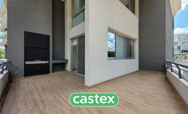 Departamento  de tres ambientes en venta con renta en Los Cristaline, Pilar