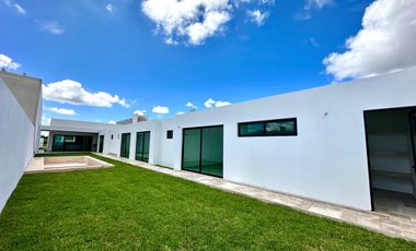 Casa en venta de 1 piso con 4 habitaciones en Dzityá, Mérida