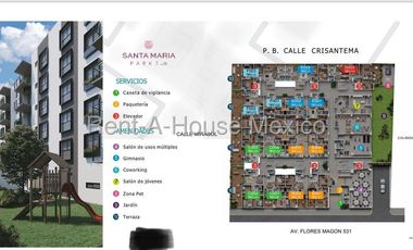 Departamento en Venta en Cuauhtémoc, Atlampa GIS 25-1499