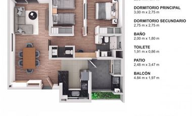 Bv. Urquiza 969 7° Piso Dpto "A" (CALIZO)