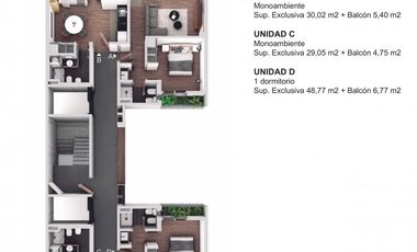 Bv. Urquiza 969 deptos de un dormitorio SAN LORENZO (CALIZO)