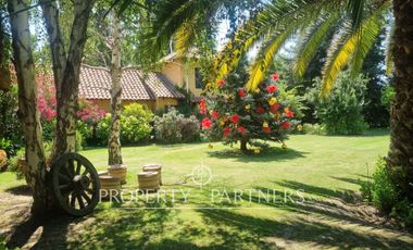 Hermosa Propiedad en en arriendo en exclusivo sector del Llano de Pirque
