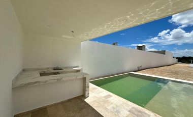 CASA EN VENTA EN MÉRIDA CON 1,043.96 M2 DE TERRENO EN DZITYÁ