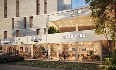 DEPARTAMENTO CON ROOF EN VENTA PIONERA, CONKAL MERIDA.