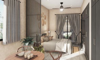 ESTUDIO CON TERRAZA EN TULUM. ENTREGA INMEDIATA. IDEAL PARA AIRBNB