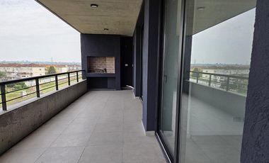Venta con renta Depto 3 ambientes c/balcón y 2 cocheras Pilar La lonja