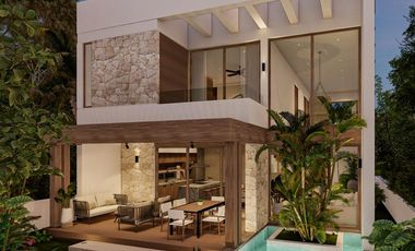 Villa de lujo de 3 habitaciones en  Tulum Country Club a minutos del mar Caribe