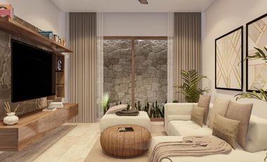 Villa de lujo de 3 habitaciones en  Tulum Country Club a minutos del mar Caribe