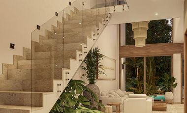 Villa de lujo de 3 habitaciones en  Tulum Country Club a minutos del mar Caribe