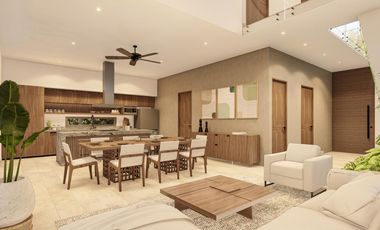 Villa de lujo de 3 habitaciones en  Tulum Country Club a minutos del mar Caribe