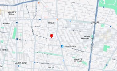 Departamento en venta en calle Francisco I. Madero, Barrio San Miguel, Iztacalco, Cdmx a 5min de metro Iztacalco