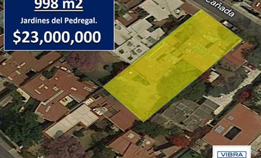 2 CASAS con 991 m2 de terreno a la venta en El Pedregal.