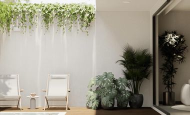 CASA DE 3 RECÁMARAS CON ROOF GARDEN. PLAYA DEL CARMEN. CANCHA DE PADEL Y ALBERCA. PREVENTA.