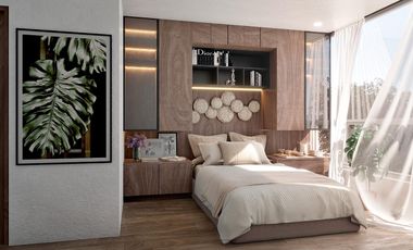 CASA DE 3 RECÁMARAS CON ROOF GARDEN. PLAYA DEL CARMEN. CANCHA DE PADEL Y ALBERCA. PREVENTA.