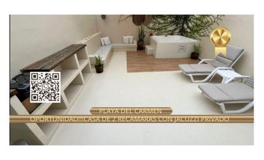 CASA 2 RECAMARAS REMODELADA/RESIDENCIAL PRIVADO/ REVENTA/ JACUZZI/ AREA GRIL /OPORTUNIDAD/ ROI.
