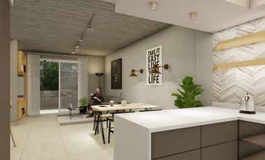 Venta Departamento 2 ambientes Villa Urquiza Piso completo, balcón corrido y palier privado