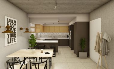 Venta Departamento 2 ambientes Villa Urquiza Piso completo, balcón corrido y palier privado