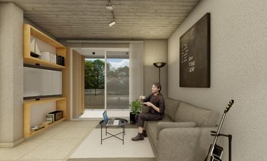 Venta Departamento 2 ambientes Villa Urquiza Piso completo, balcón corrido y palier privado