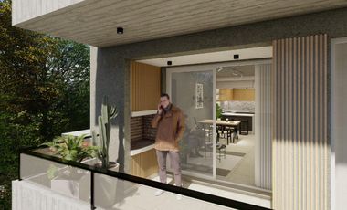 Venta Departamento 2 ambientes Villa Urquiza Piso completo, balcón corrido y palier privado