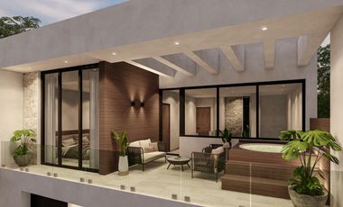 Villa de lujo  de 3 habitaciones en  Tulum Country Club a minutos del mar Caribe