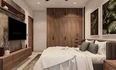 Villa de lujo  de 3 habitaciones en  Tulum Country Club a minutos del mar Caribe