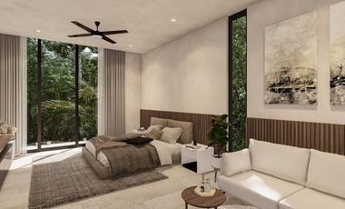 Villa de lujo  de 3 habitaciones en  Tulum Country Club a minutos del mar Caribe