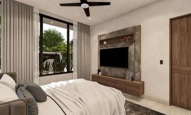 Villa de lujo  de 3 habitaciones en  Tulum Country Club a minutos del mar Caribe