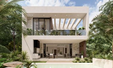 Villa de lujo  de 3 habitaciones en  Tulum Country Club a minutos del mar Caribe