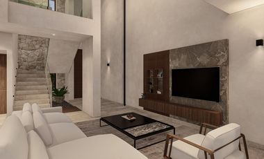 Villa de lujo  de 3 habitaciones en  Tulum Country Club a minutos del mar Caribe