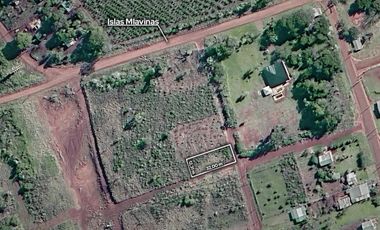 Venta Terreno 393,92m2, Aristóbulo del Valle, Misiones