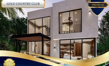 Villa de lujo  de 3 habitaciones en  Tulum Country Club a minutos del mar Caribe