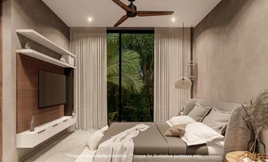 Villa de lujo  de 3 habitaciones en  Tulum Country Club a minutos del mar Caribe