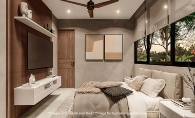 Villa de lujo  de 3 habitaciones en  Tulum Country Club a minutos del mar Caribe