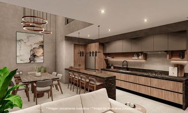 Villa de lujo  de 3 habitaciones en  Tulum Country Club a minutos del mar Caribe