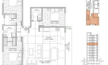 Departamento en Venta en Pozo, Lavalle al 1000