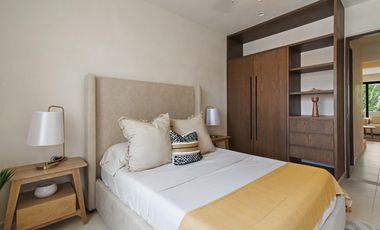 CASA 2 RECAMARAS EN VENTA/ TULUM/ 10 MINUTOS DEL MAR/ GYM/ ALBERCA/ ROOF PRIVADO.