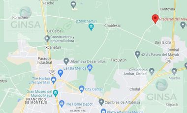 PRADERAS DEL MAYAB  || INMEJORABLE RESIDENCIA EN VENTA TOTALMENTE NUEVA, UBICADA EN EXCLUSIVA PRIVADA AL NORTE DE MERIDA AL PIE DE CARRETERA