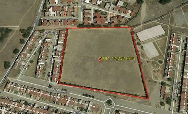 TERRENO HUEHUETOCA SALITRILLO SUP. 17,032 MTS