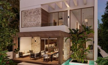 Villa de lujo  de 3 habitaciones en  Tulum Country Club a minutos del mar y playas turquesas