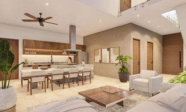 Villa de lujo  de 3 habitaciones en  Tulum Country Club a minutos del mar y playas turquesas