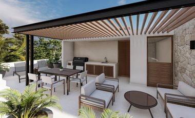 Villa de lujo  de 3 habitaciones en  Tulum Country Club a minutos del mar y playas turquesas