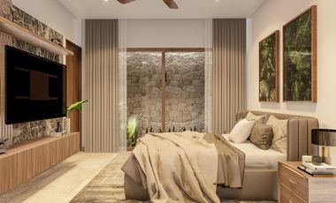 Villa de lujo  de 3 habitaciones en  Tulum Country Club a minutos del mar y playas turquesas