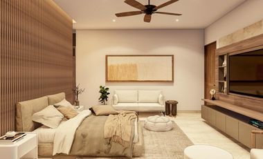 Villa de lujo  de 3 habitaciones en  Tulum Country Club a minutos del mar y playas turquesas