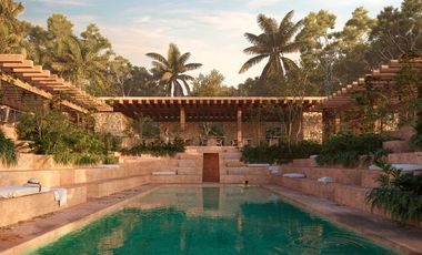 Departamento en venta Bacalar de 2 habitaciones en planta baja, con jardín | Acceso directo a la laguna