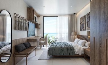 DEPARTAMENTO EN MAHAHUAL CON VISTA AL MAR Y ACCESO PRIVADO A PLAYA