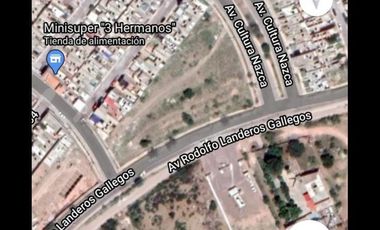 Terreno en venta en Aguascalientes, Comercial y Habitacional en  Rodolfo Landeros