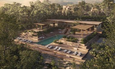 Departamento en venta Bacalar de 1 habitación | único con acceso directo a la laguna| Gym