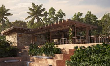 Departamento en venta Bacalar de 1 habitación | único con acceso directo a la laguna| Gym