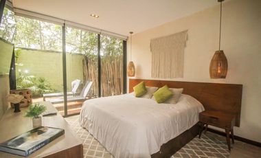 Venta Bungalos Village | 2 Recámaras con Piscina Privada en Aldea Maya I – Tulum